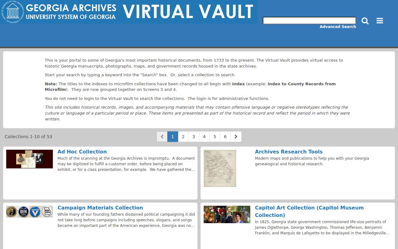 Henry County city directory Georgia Archives Virtual Vault