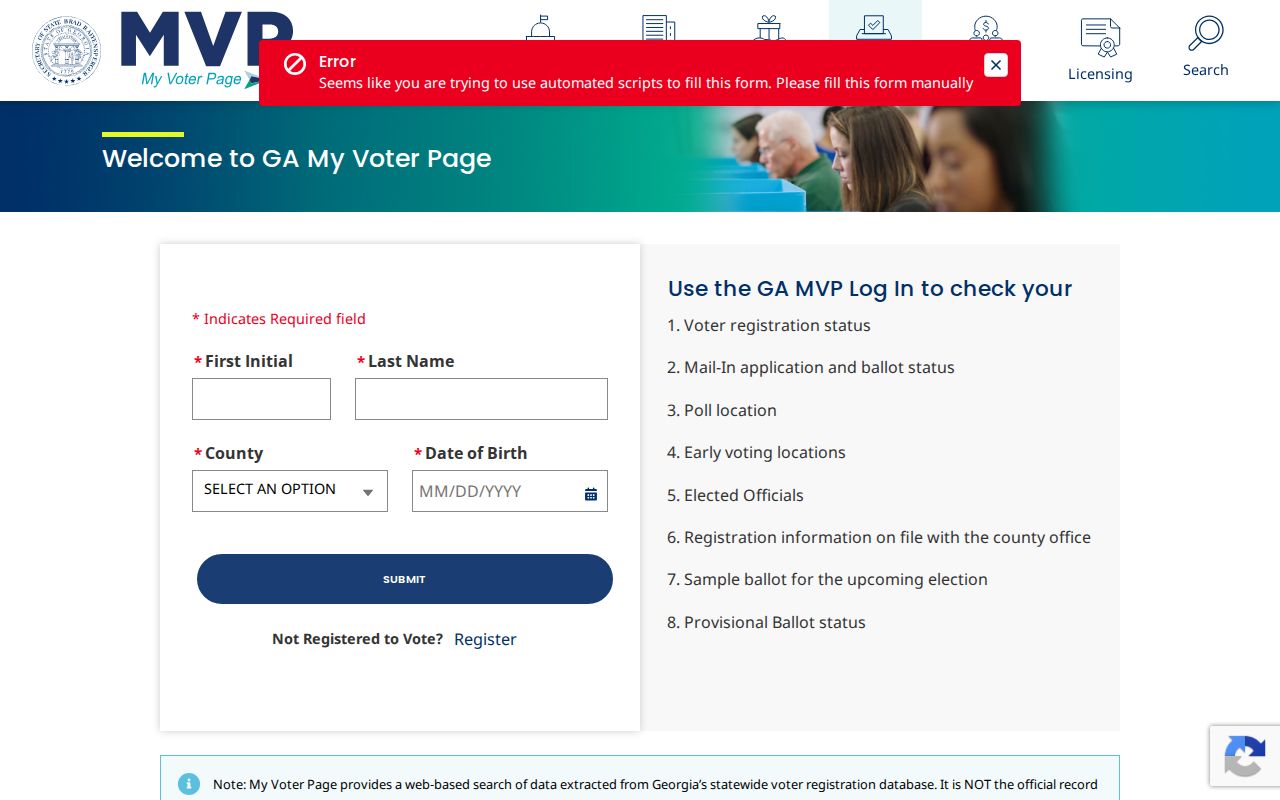 Henry County residents directory Georgia voter lookup