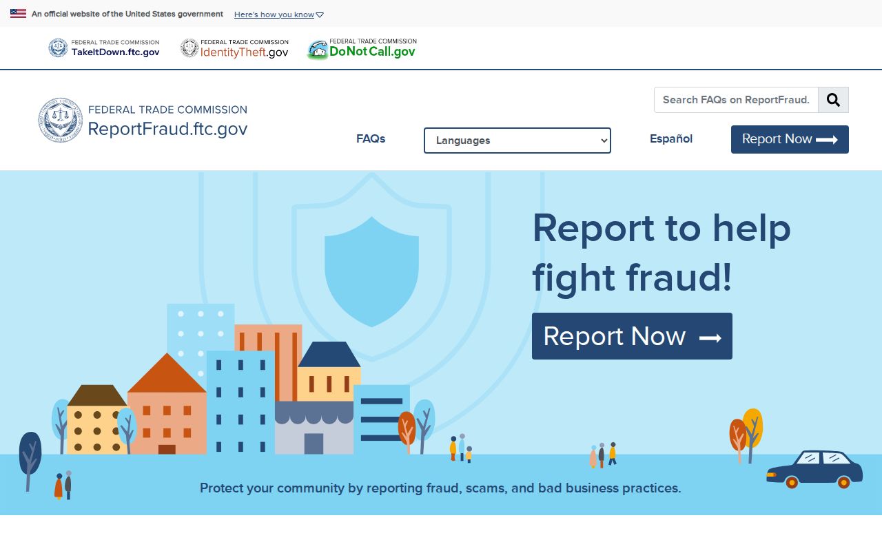 Henry County neighbors federal fraud reporting portal