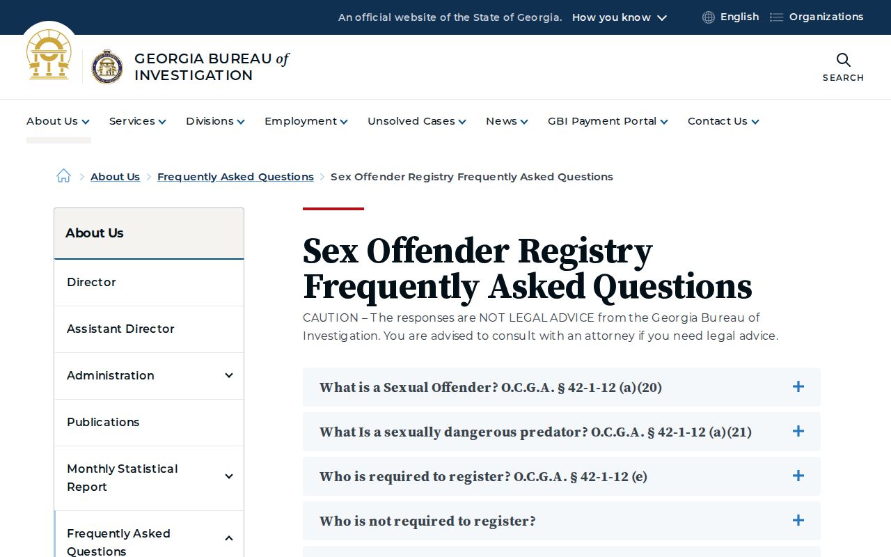 Henry County neighbors Georgia registry guidance