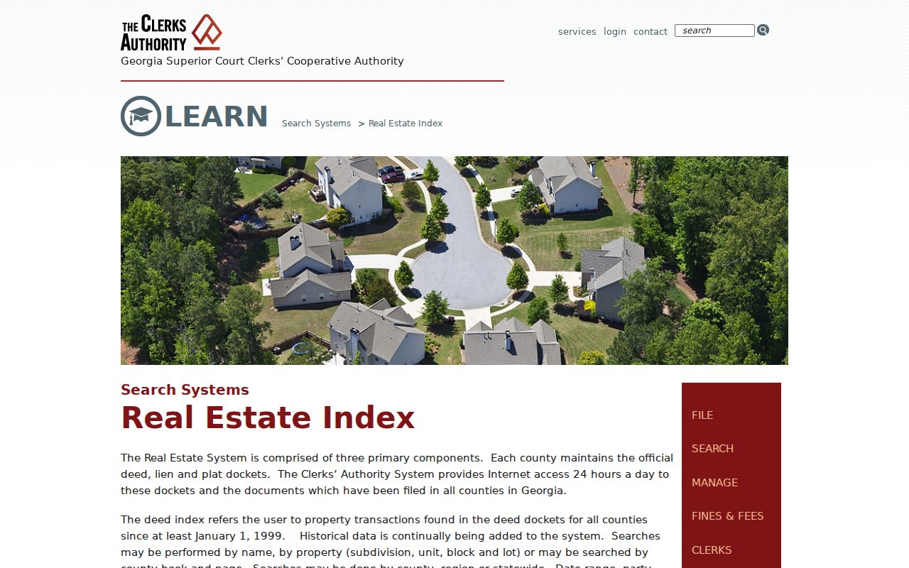 Henry County street directory statewide real estate index